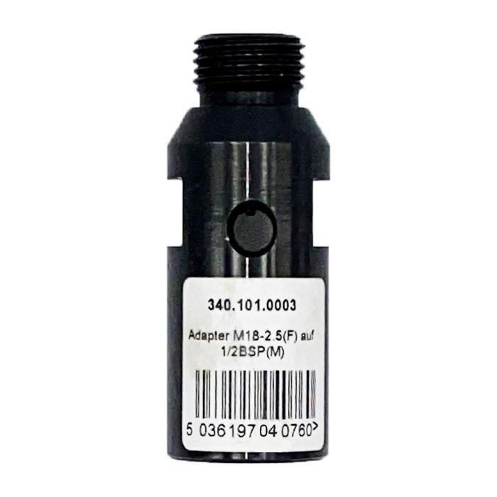 Diamond Dry Drilling Adaptor with A-Taper M18 x 2.5 -  ½" BSP - F to M