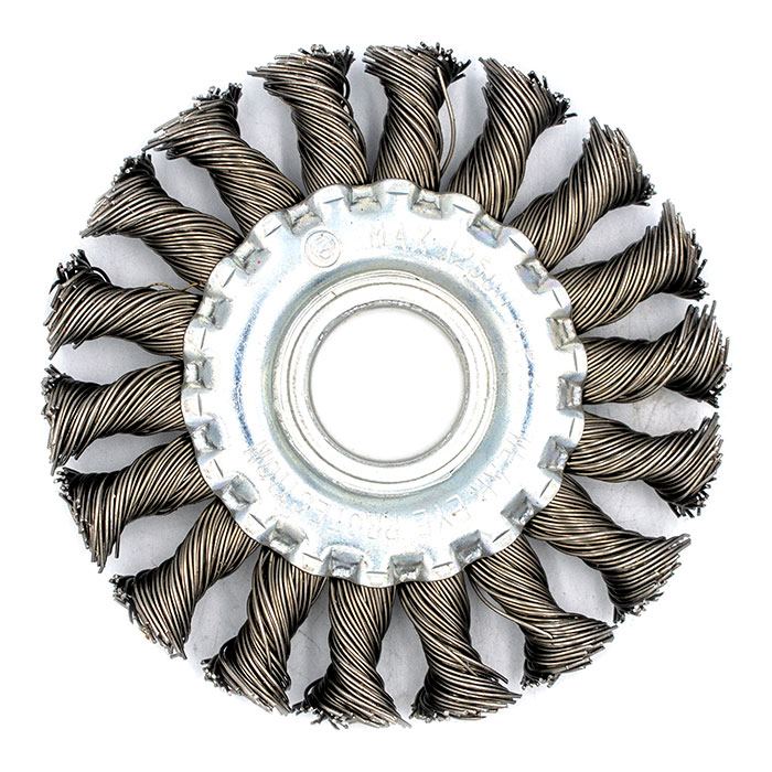 Steel Twist Knot Wheel Brush
