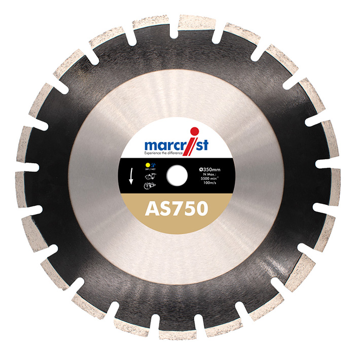 AS750 Diamond Asphalt Cutting Blade