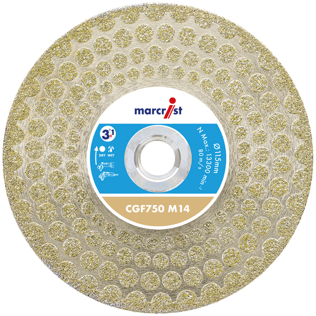 CGF750 3in1 Cutting, Grinding and Finishing