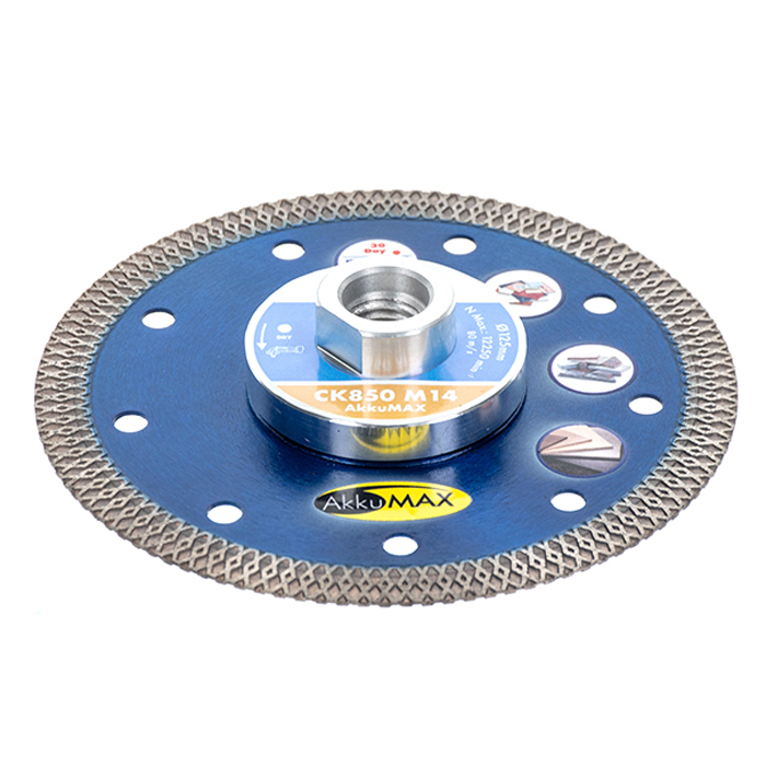CK850 AkkuMAX-M14  Tile Cutting Blade - M14 Spin On Flange