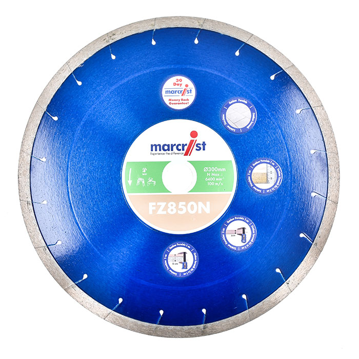 FZ850N Special Blade for Outdoor Ceramics and 2 - 3 cm Vitrified Porcelain